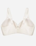 love magnolia Sutien Alb Clasic cu Textură Netedă Adriaros