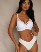 love magnolia Sutien Alb cu dantelă cu inimă din zirconiu Adrievianna