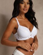 love magnolia Sutien Alb cu Dantelă și Zirconii Himelodia