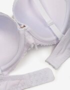 love magnolia Sutien alb dantelat ornat cu fundă Falzedia