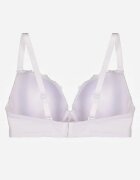 love magnolia Sutien Alb de Dantelă Decorat cu inima Bothilei din zirconiu