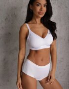 love magnolia Sutien Alb Decorat cu inserții transparente și cu întărire Seanael