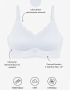 love magnolia Sutien Albastru Fără cusături cu întărire Fără armătură Zeritha