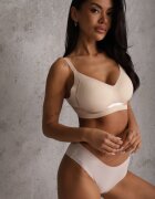 love magnolia Sutien Bej Decorat cu inserții transparente cu întărire Seanael