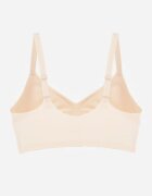 love magnolia Sutien Bej Decorat cu inserții transparente cu întărire Seanael