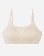 love magnolia Sutien Bej deschis Cu burete cu finisaj fără cusături Fără balene Leanoreth