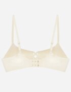 love magnolia Sutien Bej deschis cu un finisaj neted cu imitație de legătură Azisene