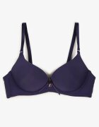 love magnolia Sutien Bleu marin cu finisaj neted și bretele detașabile Salireva
