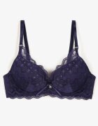 love magnolia Sutien bleumarin dantelat tip push-up Mellimi