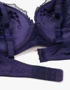 love magnolia Sutien Bleumarin-roz cu dantelă și fundiță Amirio