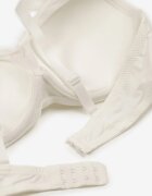 love magnolia Sutien Dantelat Bej deschis Tip Full Cup cu Catarame Metalice și Zirconii Mulani