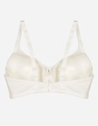 love magnolia Sutien din dantelă bej deschis decorat cu inserție transparentă Acalinai