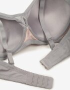 love magnolia Sutien din dantelă Gri-Roz cu bretele detașabile Revalora