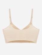 love magnolia Sutien Elastic Bej Fără Cusături Fără Armătură Edaelia