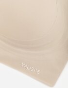 love magnolia Sutien Elastic Bej Fără Cusături Fără Armătură Edaelia