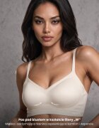 love magnolia Sutien Elastic Fără Cusături Fără Armătură Bej Deschis Edaelia