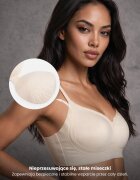 love magnolia Sutien Elastic Fără Cusături Fără Armătură Bej Deschis Edaelia