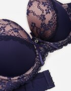 love magnolia Sutien Granat cu Dantelă și Zirconii Himelodia