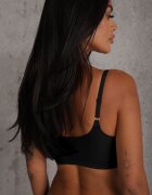 love magnolia Sutien negru cu burete cu finisaj fără cusături Fără sârme Leanoreth