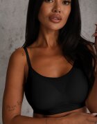 love magnolia Sutien negru cu burete cu finisaj fără cusături Fără sârme Leanoreth