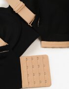 love magnolia Sutien Negru cu închidere cu agrafe Oledis