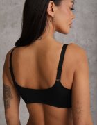 love magnolia Sutien Negru Decorat cu inserții transparente cu întărire Seanael