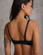 love magnolia Sutien Negru Din dantelă cu Aplicație Metalică Dorzedi