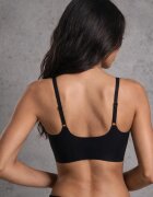 love magnolia Sutien Negru Elastic Fără Cusături Fără Armătură Edaelia
