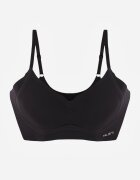 love magnolia Sutien Negru Elastic Fără Cusături Fără Armătură Edaelia
