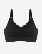 love magnolia Sutien Negru Fără cusături cu burete Fără sârmă Zeritha