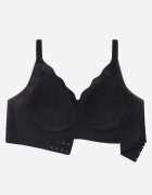 love magnolia Sutien Negru Fără cusături cu burete Fără sârmă Zeritha