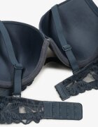 love magnolia Sutien Push-up Bleumarin cu Dantelă și Decupaj în Față Sariaris