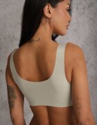 love magnolia Sutien Sportiv Verde cu Intaritura Decorat cu insertie de plasa Edalissa