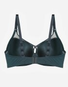 love magnolia Sutien Verde închis din dantelă cu inimă din zirconiu Adrievianna