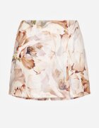 lovery Fustă-Pantaloni scurți Bej Talie înaltă Floral Delliena