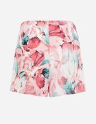 lovery Fustă-Pantaloni scurți Roz High Waist Floral Delliena