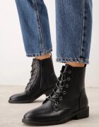 lovery Ghete tip workery cu toc plat decorate cu perforație fină Abiha Negre