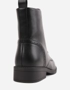 lovery Ghete tip workery cu toc plat decorate cu perforație fină Abiha Negre