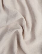 lovery Pantaloni scurți bej cu croială lejeră High Waist cu elastic în talie Vimallora
