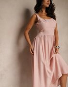 lovery Rochie Rozaliu Evazată din Vâscoză Milunisa