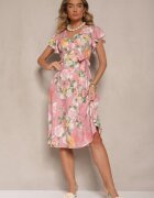 lovery Rochie Tip plic Rozalie cu flori Atesalia