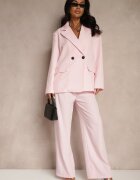 lovery Sacou Roz Croială tip cutie Oversize Dublu rând Kositia