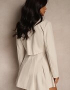 lovery Set Bej deschis Rochie cu elastic și Sacou scurt Sepenillea