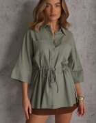 m&d fashion Cămașă Moontwist Verde