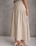 m&d fashion Fustă Phridoe Bej deschis