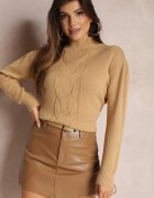 m&d fashion Maletă Bej Bithiah