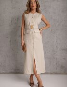 m&d fashion Rochie Coritia Bej deschis