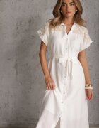 m&d fashion Rochie Tyrielle Albă
