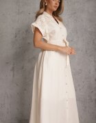 m&d fashion Rochie Tyrielle Bej deschis