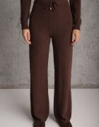 m&d fashion Set de pulover cu vâscoză pantaloni drepți și bluză cu fermoar și glugă Eldirma Maro